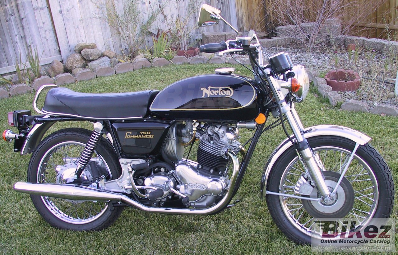 Big Don L. Johnson commando 750 interstate picture and wallpaper from Bikez.com